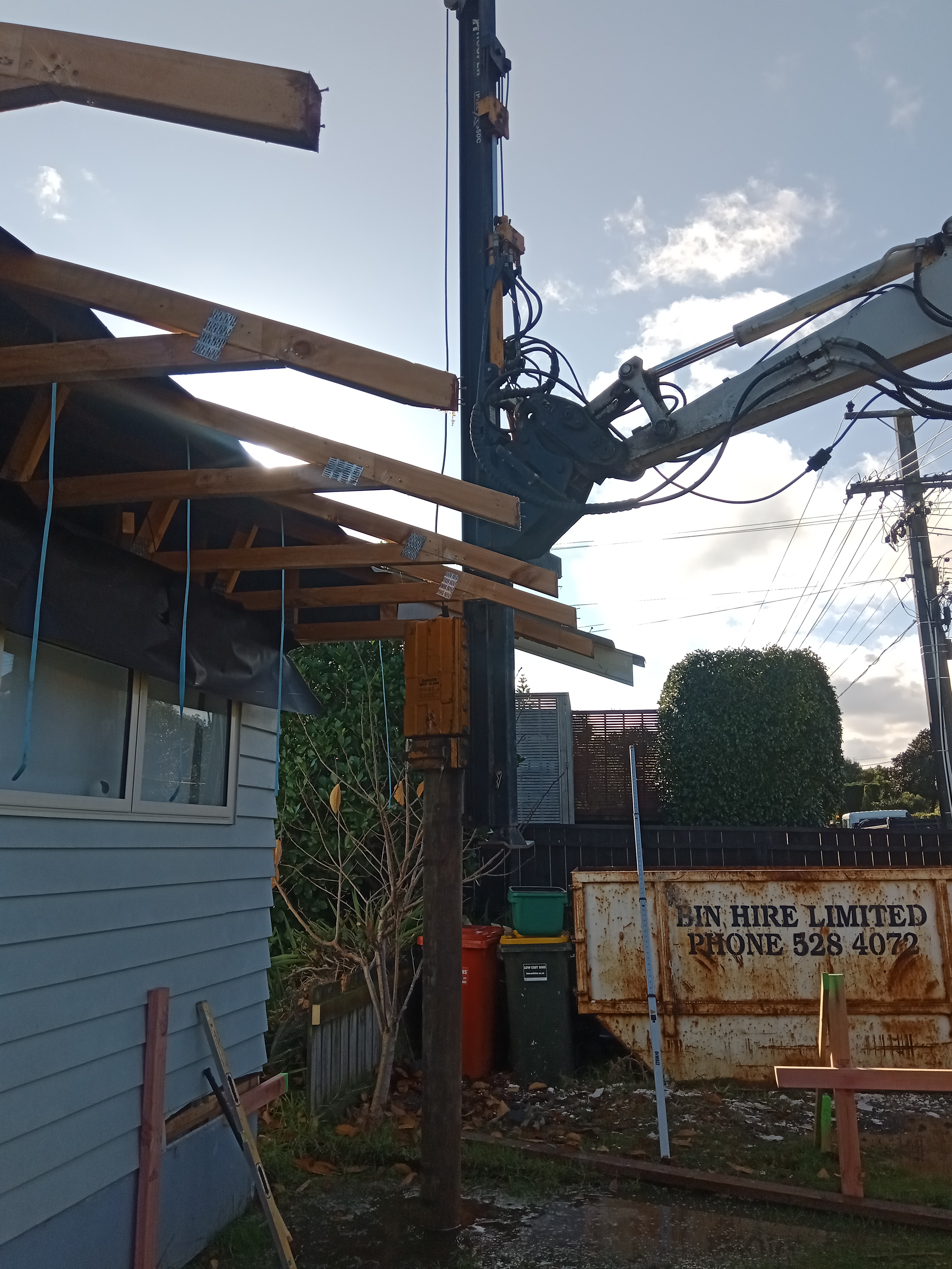 Piling in Paraparaumu 2